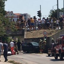 Prometna nesreća u Splitu (Foto: čitatelj)