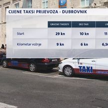 Cijene taksi usluga u Dubrovniku (Foto: Dnevnik.hr)