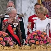 Brigitte s danskom kraljicom Margaretom II.