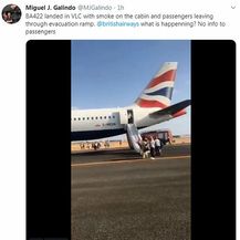 Dim u avionu British Airwaysa (Foto: Twitter) - 4