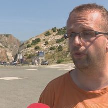 Prosvjednik Davor Gašparović (Foto: Dnevnik.hr)