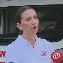Milica Ognjenović iz HItne pomoći Knin (Foto: Dnevnik.hr)