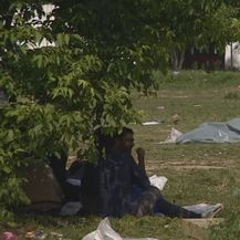 Migranti u šatorima (Foto: Dnevnik.hr)
