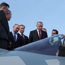 Recep Tayyip Erdogan razgledao SU-57 (Foto: AFP)