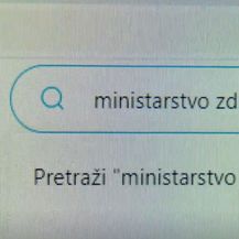 Pretraživanje Ministarstvo zdravstva