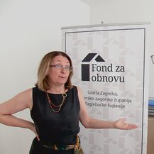 Snježana Penović, voditeljica Fonda za obnovu Grada Zagreba, i Mislav Bago