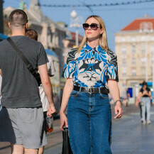 Ulična moda u centru Zagreba