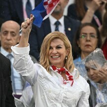 Kolinda Grabar-Kitarović na otvaranju Olimpijskih igara u Parizu