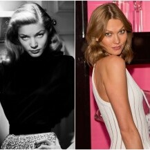 Lauren Bacall i Karlie Kloss