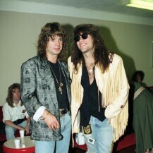 Ozzy Osbourne i Jon Bon Jovi 1989.