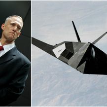 Dale Zelko i F-117 (Foto: Arhiva/AFP)