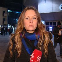 Barbara Štrbac s mjesta prosvjeda u Banja Luci (Foto: Dnevnik.hr)