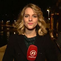 Paula Klaić Saulačić razgovara s predsjednikom mjesnog odbora Komorac Ivom Jerkovićem (Foto: Dnevnik.hr)