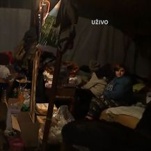 Šator u Sisku za stradale od potresa