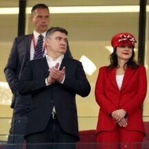 Predsjednik Milanović sa suprugom Sanjom na susretu Hrvatske i Belgije - 3