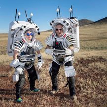 Astronauti vježbaju hodanje po površini Mjeseca u pustinji Arizone