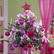 Božićno dekoriranje doma u ružičastoj boji - 2