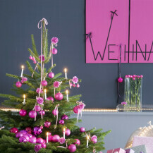 Božićno dekoriranje doma u ružičastoj boji - 8