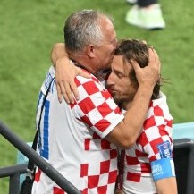 Luka Modrić s ocem