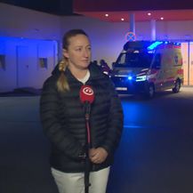 Lina Dollar, reporterka Nove TV i Ivana Šmit, predsjednica hrvatske udruge bolničkih liječnika