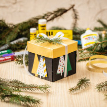 Izradite sami božićnu kutijicu iznenađenja kao poklon - 28