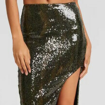 Suknja sa šljokicama