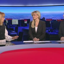 Ivana Petrović i voditelji Dnevnika Nove TV - 2