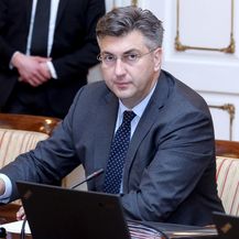 Andrej Plenković na sjednici Vlade (Foto: Pixell)
