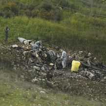 Izraelski avion pao je na teritorij Izraela (Foto: AFP)