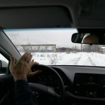 Vožnja po zimskim uvjetima s prof. dr. sc. Željkom Marušićem (Foto: Branimir Vorša/Dnevnik.hr)