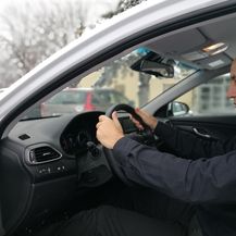 Vožnja po zimskim uvjetima s prof. dr. sc. Željkom Marušićem (Foto: Branimir Vorša/Dnevnik.hr)