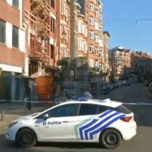 Dio Bruuxellesa pod blokadom (Foto: Screenshot Reuters)
