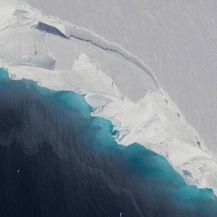 Glečer Thwaites (Foto: NASA/OIB/Jeremy Harbeck)
