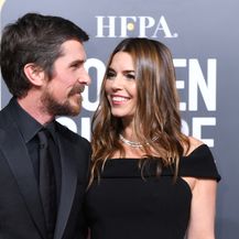 Christian Bale i Sibi Blazic (Foto: AFP)