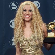 Shakira prvi put na dodjeli nagrada Grammy 2001. godine