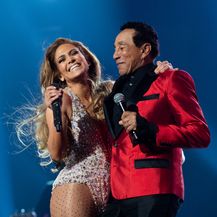 Jennifer Lopez i Smokey Robinson (Foto: Getty Images)