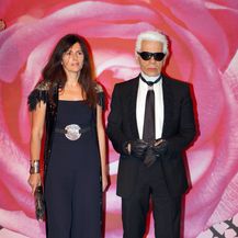 Virginie Viard i Karl Lagerfeld