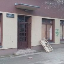 Napad na hrvatske prostorije u Vojvodini