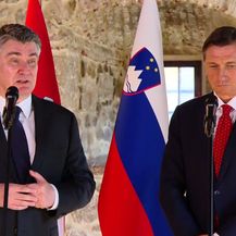 Zoran Milanović i Borut Pahor