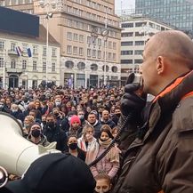 Andrija Klarić na prosvjedu poduzetnika - 2