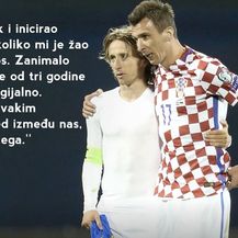 Luka Modrić i Mario Mandžukić