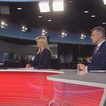 Josipa Krajinović u studiju Dnevnika Nove TV - 1