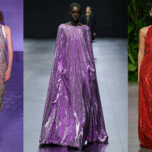 Šljokice se mogu nositi i u toplijem dijelu godine potvrđuju to i nove haljine Brandona Maxwella, Valentina i Michaela Korsa