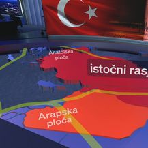 Grafički prikaz potresa u Turskoj - 2