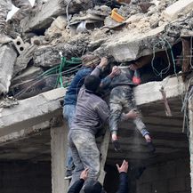 Spašavanje iz ruševina u Siriji