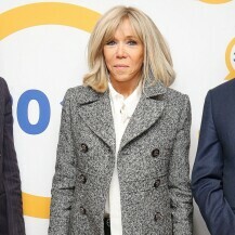 Brigitte Macron u kaputu modne kuće Louis Vuitton