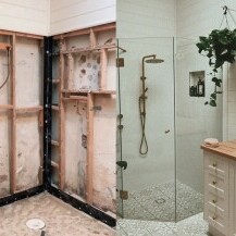 Kupaonica prije i nakon renovacija