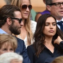 Irina Shayk i Bradley Cooper na Wimbledonu 2016. godine