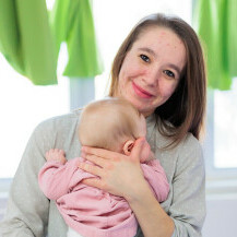 Anita Horvat sa svojom sedmomjesečnom kćerkicom Leom boravi u Majčinskom domu u Nazorovoj - 10