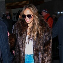 Jennifer Lopez u krznenoj bundi